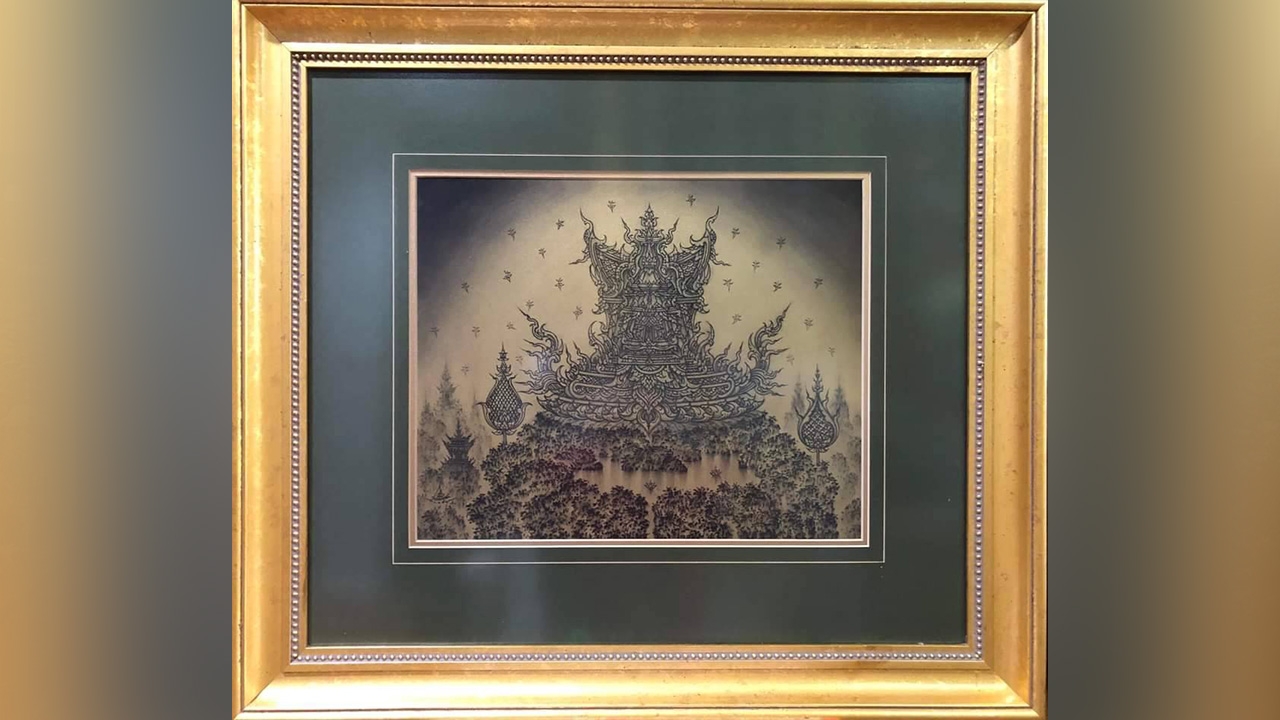 ขโมยภาพวาดอาจารย์เฉลิมชัย นักสะสมชื่อดัง ประกาศให้รางวัลนำจับ 30,000 บาท