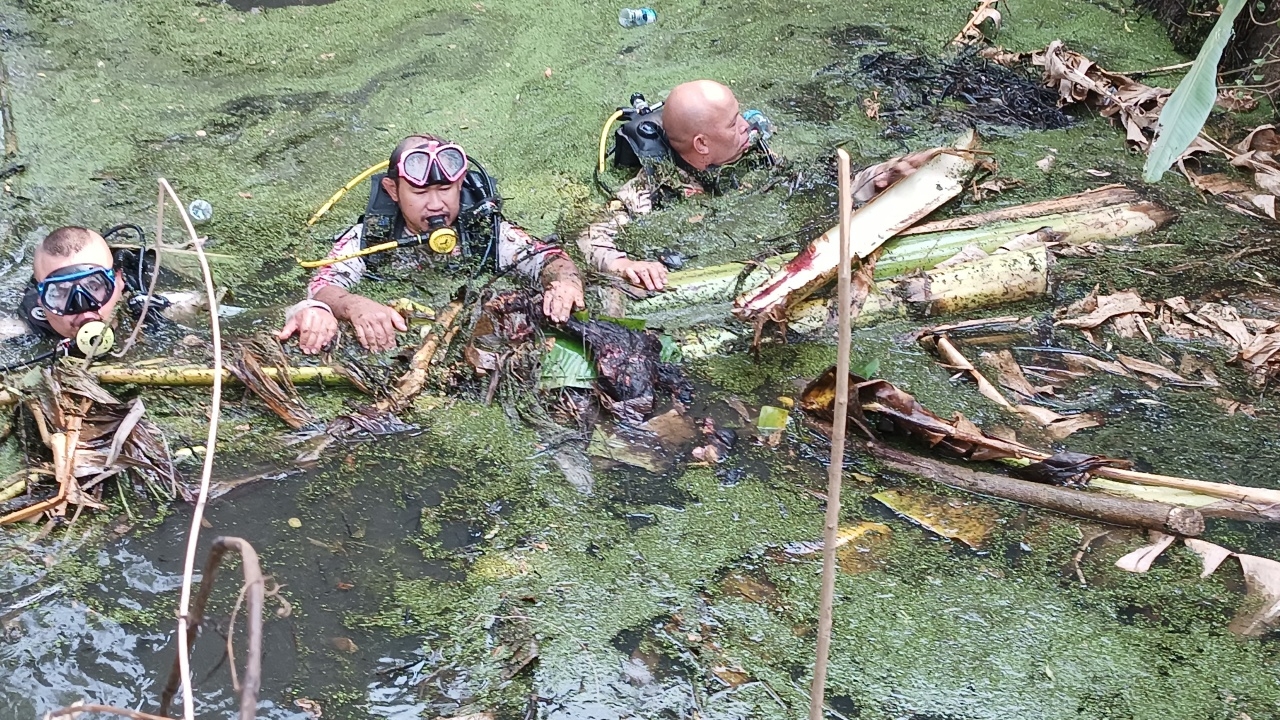 พบชิ้นส่วนคล้ายมนุษย์ถูกเผาทิ้งบ่อ พ่อคาดป็น"น้องน้ำ"ถูกสามีฆ่าอำพราง