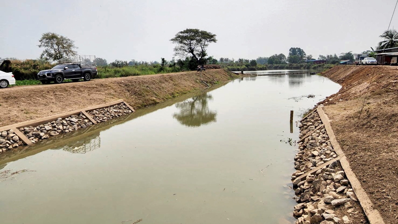 ผันน้ำเข้าทุ่งบางระกำโมเดล กรมชลฯสานต่อเป็นปีที่ 7