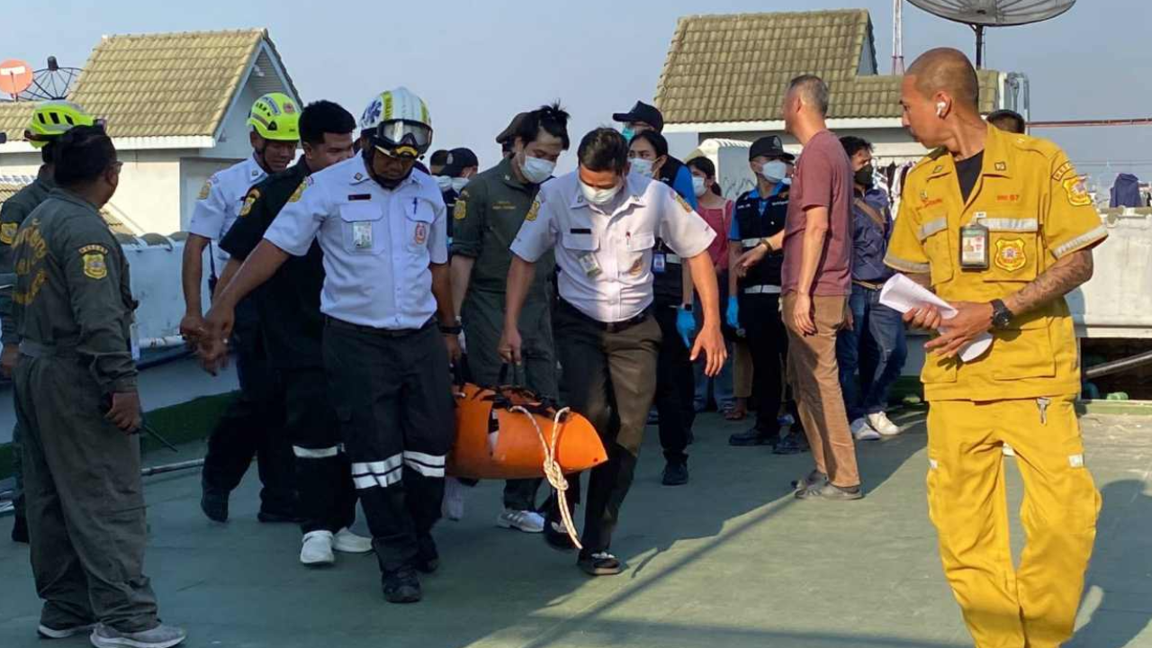 สลด 2 คนงานถูกไฟช็อตดับ ขณะล้างแท็งก์น้ำคอนโดหรูกลางกรุง