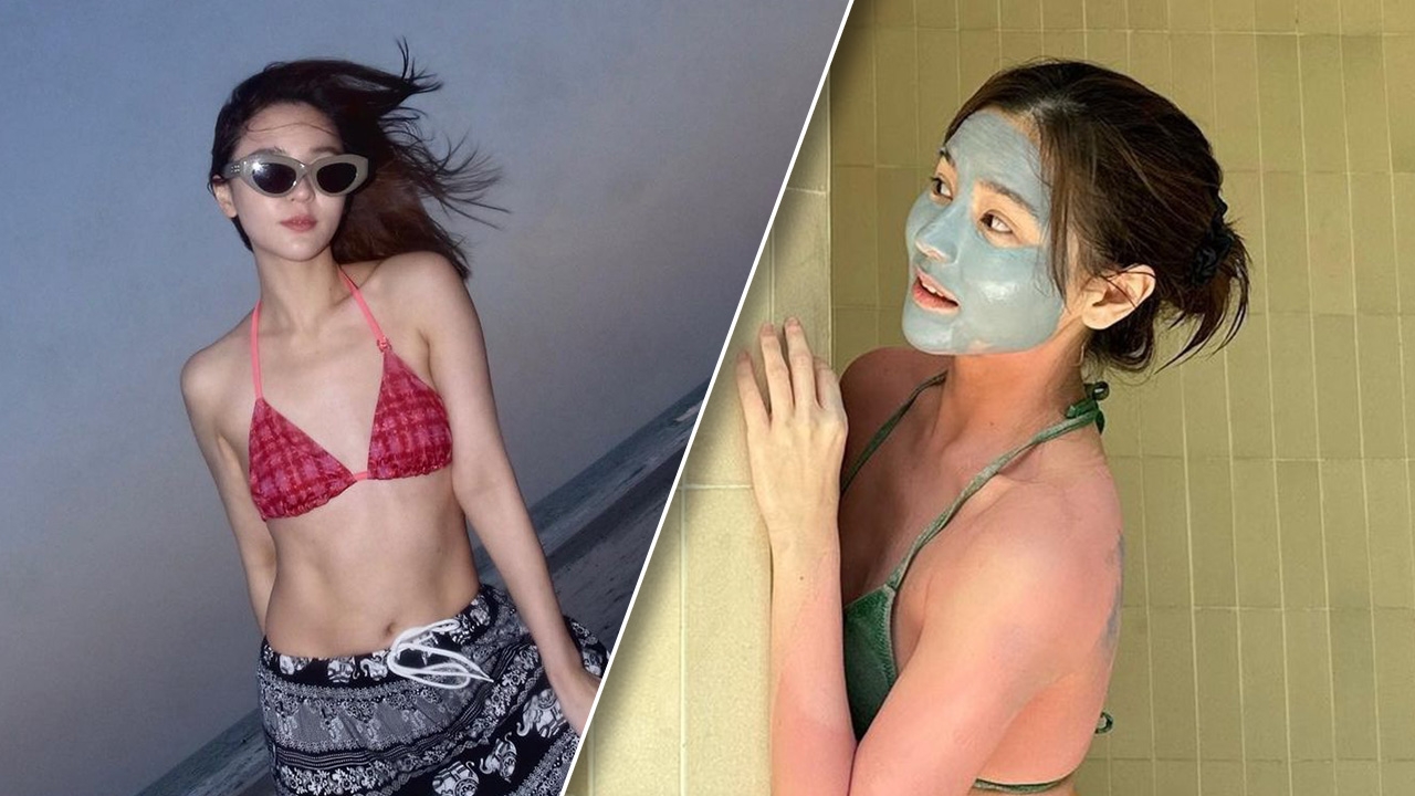 ออม สุชาร์ แซ่บซี้ดในชุดว่ายน้ำบิกินี อวดหุ่นสวยสะกดสายตา