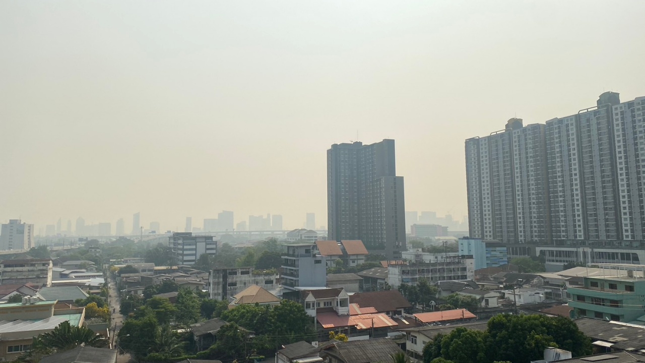 ทั่วไทยยกเว้นภาคใต้ ส่วนใหญ่ค่าฝุ่นเกินมาตรฐาน กรุงเทพฯ อ่วม 69 พื้นที่