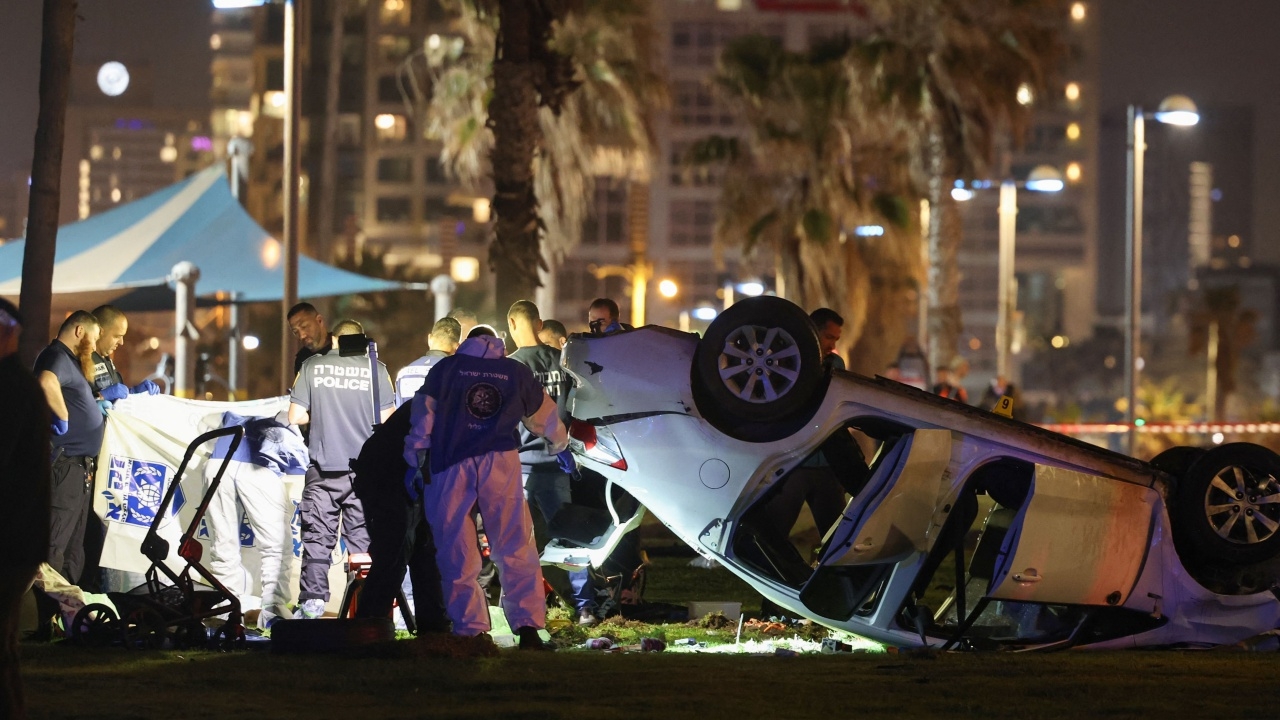คนร้ายขับรถไล่ชนคนในกรุงเทลอาวีฟ นทท.ดับ 1 ศพ