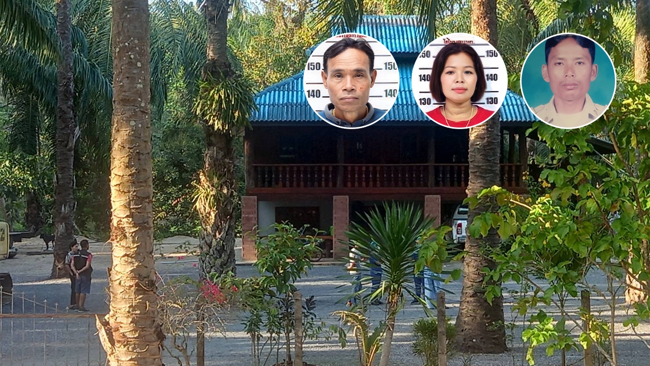 มือปืนบุกบ้านอดีต ผญบ.คนดังสุราษฎร์ฯ ใช้เอ็ม 16 กราดยิงกว่าร้อยนัดตาย 4 ศพ