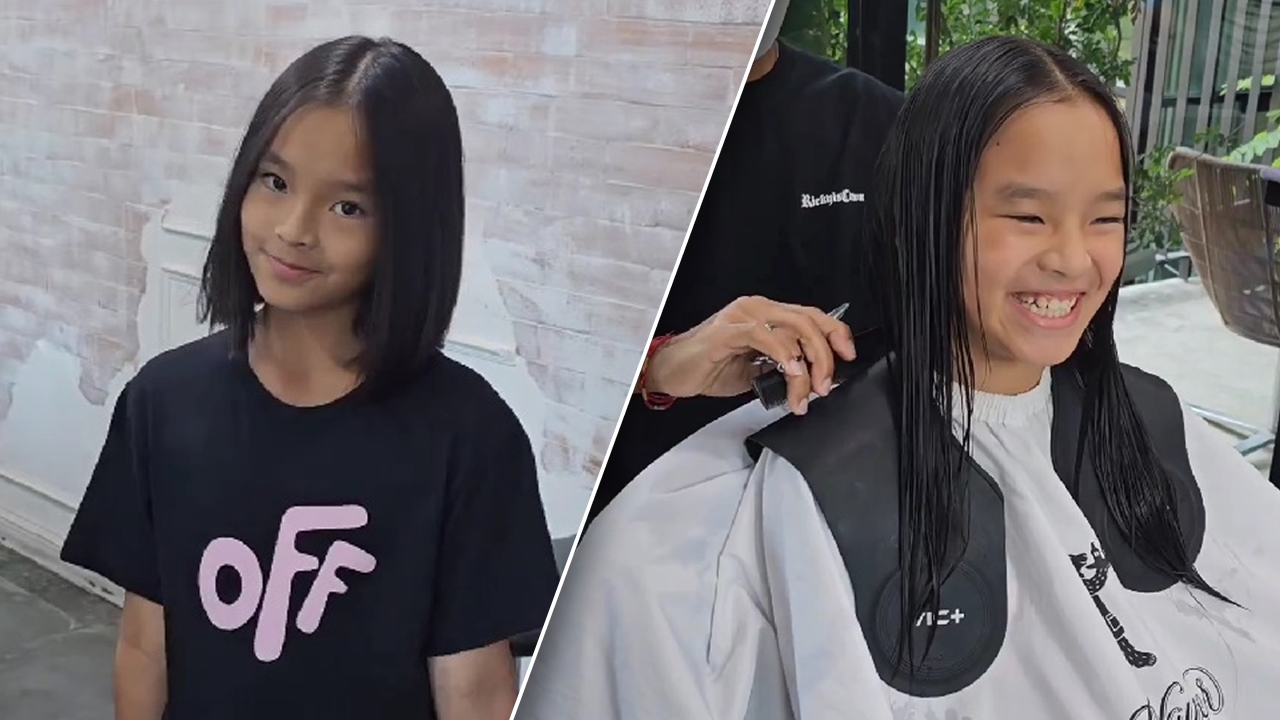 น้องปีใหม่ ตัดผมบ๊อบสั้นต้อนรับหน้าร้อน ลุคนี้น่ารักสดใสมาก (คลิป)