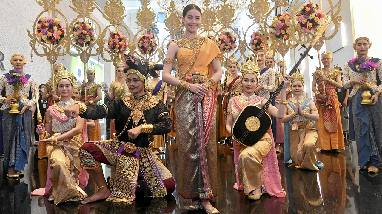 "ญาญ่า" รับบท กิมิทาเทวี มหาสงกรานต์ไอคอนสยามยิ่งใหญ่งดงาม