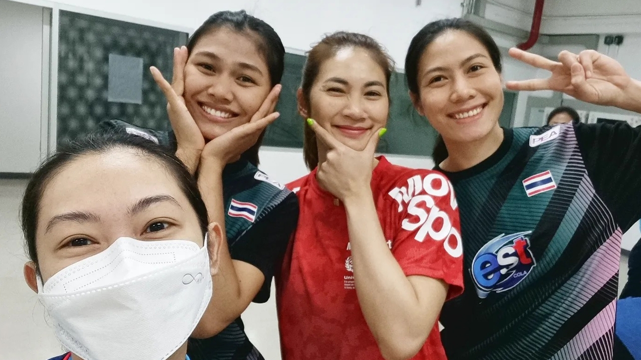 3 นักวอลเลย์บอลหญิงไทย กลับจากญี่ปุ่น เข้าแคมป์ทีมชาติ เตรียมลุยซีเกมส์ 