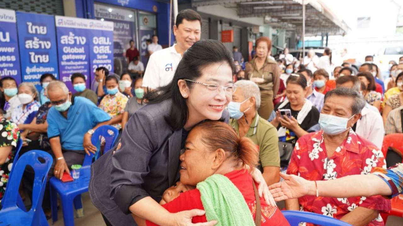 เลือกตั้ง 2566 : "หญิงหน่อย" ขอไทยสร้างไทยเป็นด่านหน้า ให้ชนะการเมือง 2 ขั้ว