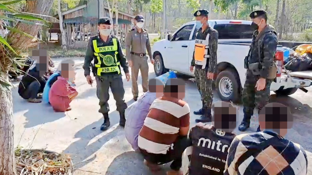 รวบ 19 แรงงานเถื่อน ลอบเข้าไทย แฉนายหน้างาบหัวคิวคนละ 2.3 หมื่นบาท