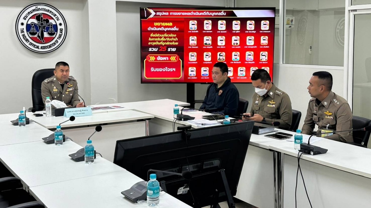 "บิ๊กโจ๊ก" ปิดจ๊อบลักปืนหลวง สภ.ปากเกร็ด ดำเนินคดี 24 คน จนท.รัฐ 8 ราย