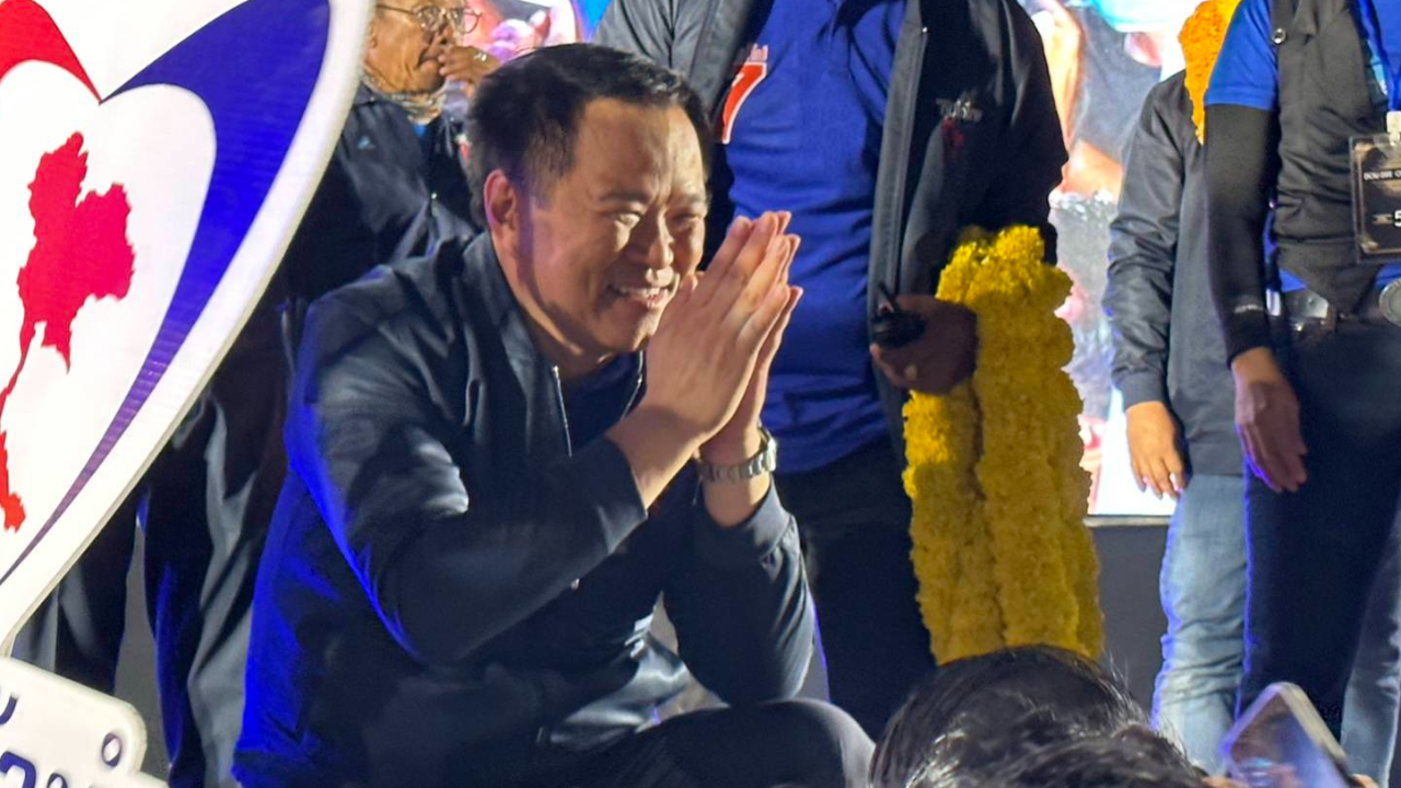 เลือกตั้ง : 2566 "อนุทิน" ลุยสุราษฎร์ธานี วางเป้าภาคใต้กวาด ส.ส.เพิ่ม