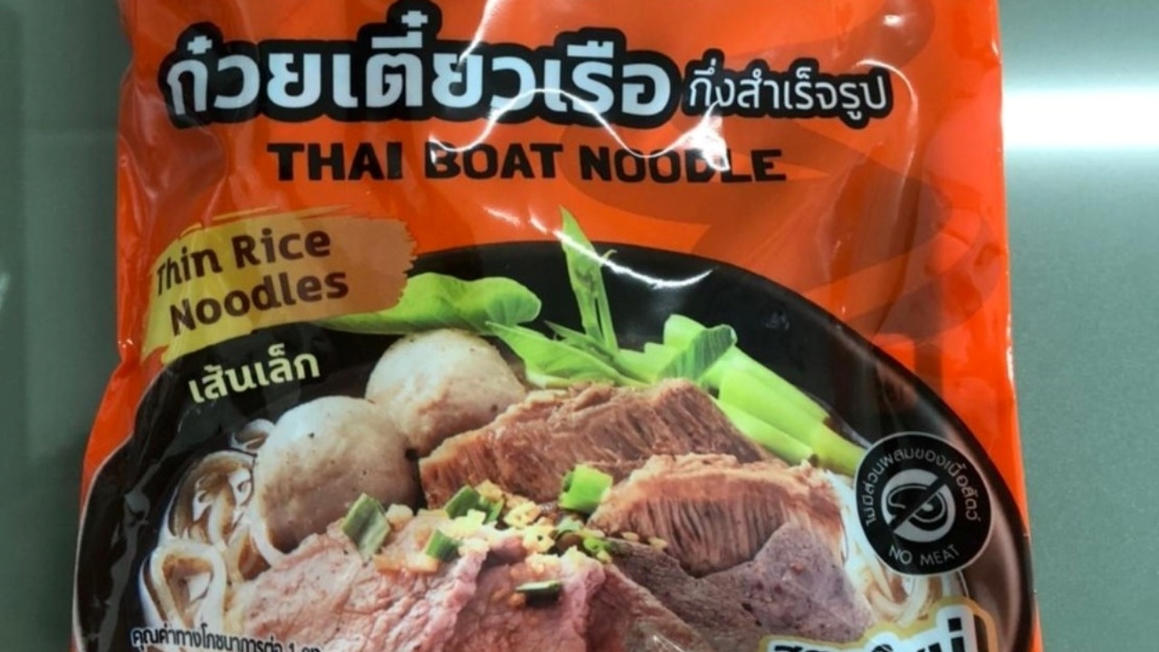 อย.ตรวจพบจุลินทรีย์เกินมาตรฐาน ในเครื่องปรุงก๋วยเตี๋ยวเรือกึ่งสำเร็จรูปแบรนด์ดัง