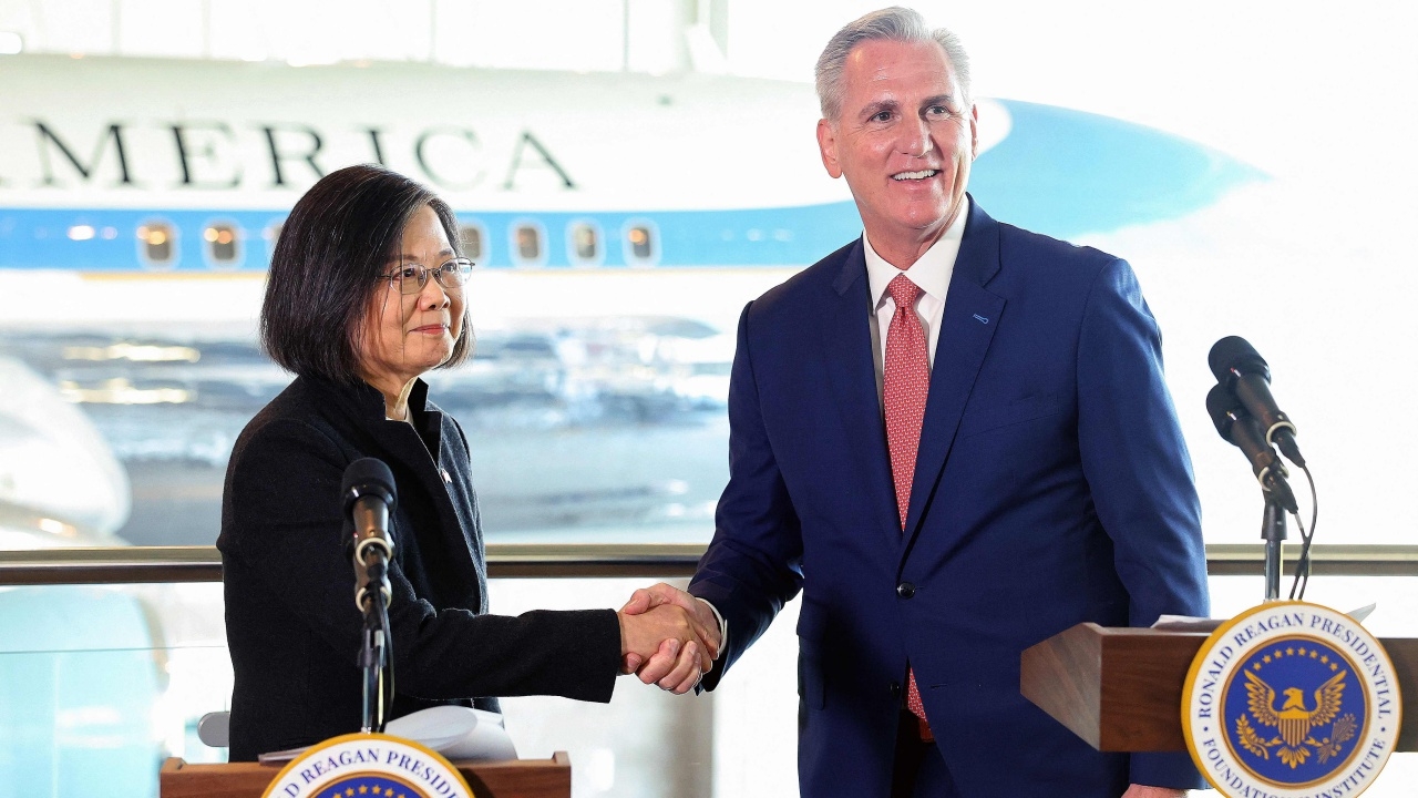 จีนซ้อมรบตอบโต้ "ไช่ อิงเหวิน" พบประธานสภาผู้แทนฯ สหรัฐฯ