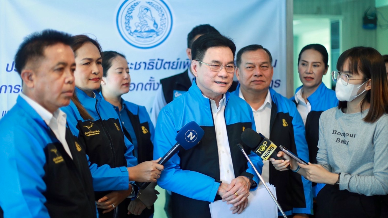 เลือกตั้ง 2566 : “จุรินทร์” ชี้ไม่มีใครห้าม “ทักษิณ” กลับบ้าน-ปชป.พร้อมทำไพรมารีโหวต