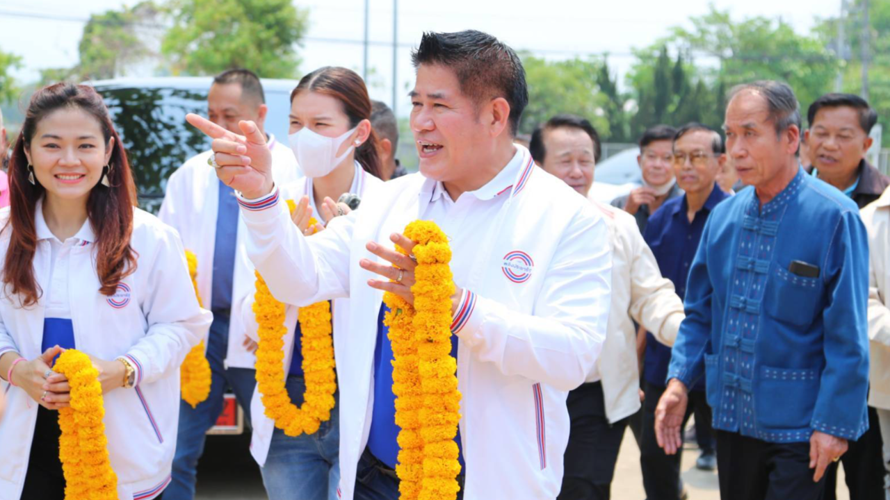 "ธรรมนัส" อ้อนคนแพร่ เลือก พปชร.ยกจังหวัด ลั่นขจัดปัญหาพัฒนาทุกพื้นที่