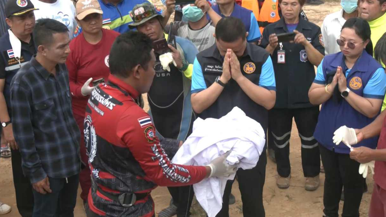 เจอแล้ว "ศีรษะ" อา ถูกหลานหลอนยา ตัดโยนทิ้งบ่อทราย  