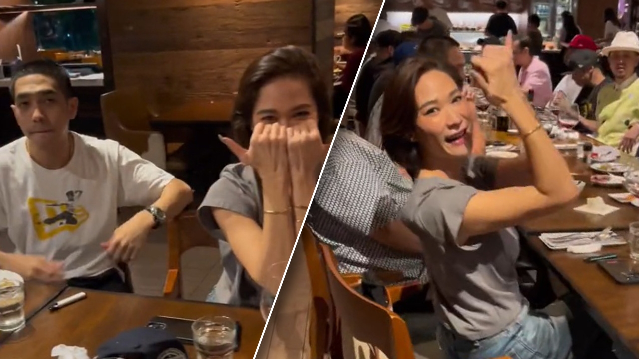 โต้ง-พลอย ดินเนอร์กับแก๊งไทยเทเนี่ยม งานนี้โดนแซวหนัก (คลิป)