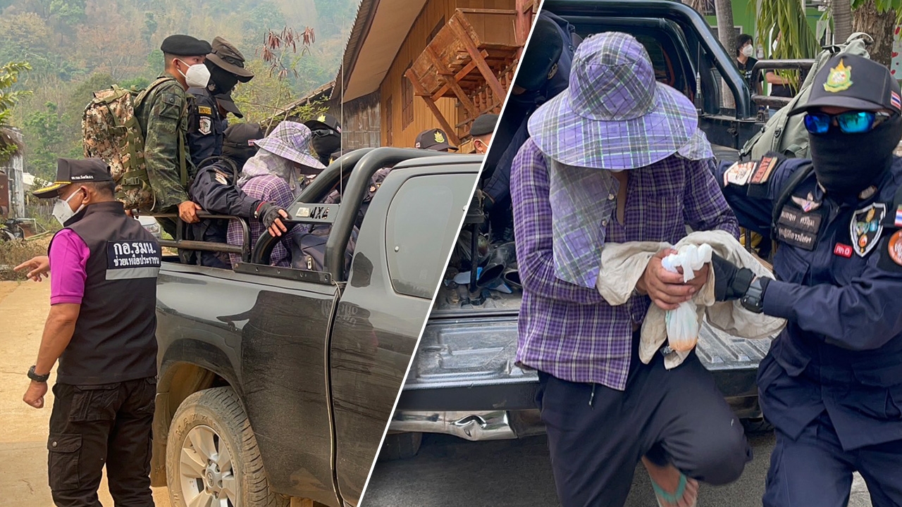 จับหนุ่ม 18 มือเผาป่าดอยบ่อ เชียงราย อ้างล่าตัวต่อ ผู้ว่าฯสั่งดำเนินคดี