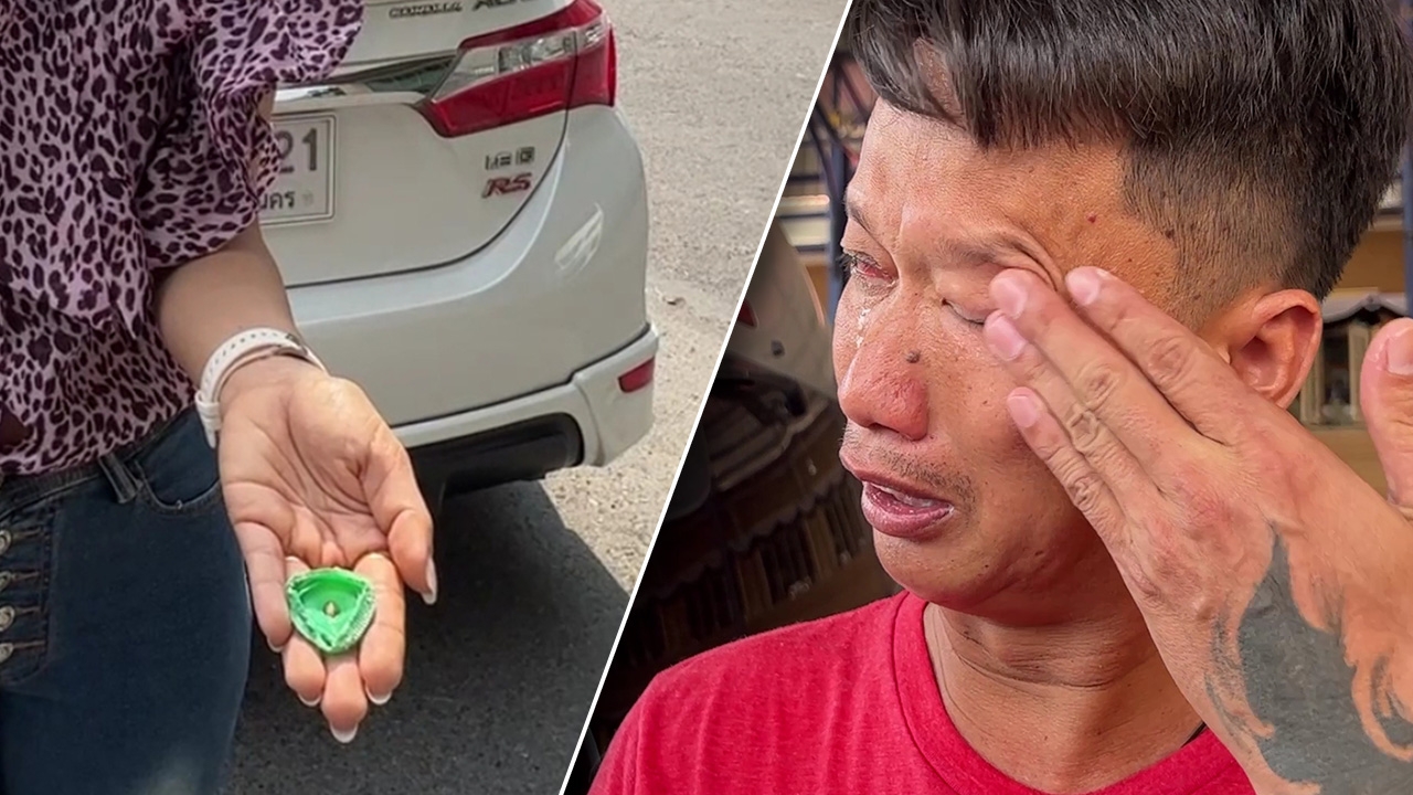 ฟัง 2 ฝ่าย ดราม่าสาวจอดบังหน้าร้านโดนนอตสกรูเจาะล้อ พ่อค้าร่ำไห้ ยันไม่ได้ทำ