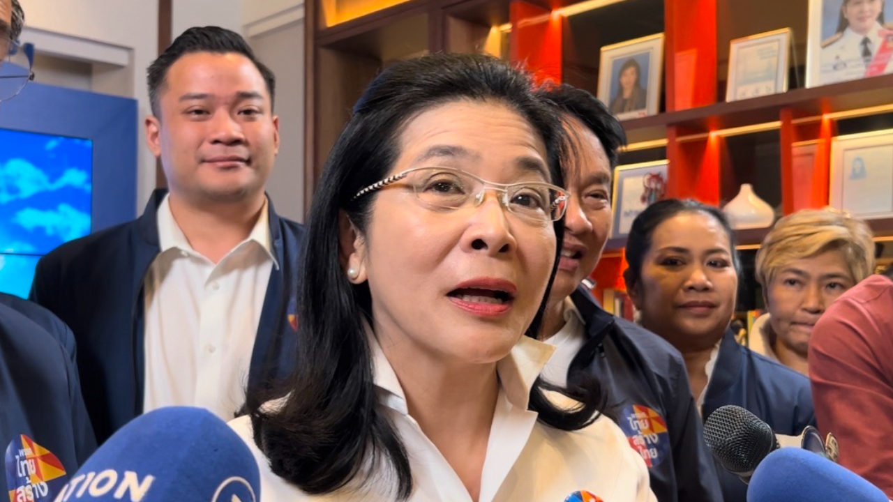 "เจ๊หน่อย" ยัน ไม่จับมือ พปชร.- 2 ป. จวกคนปล่อยข่าว หวังดีแต่ประสงค์ร้าย