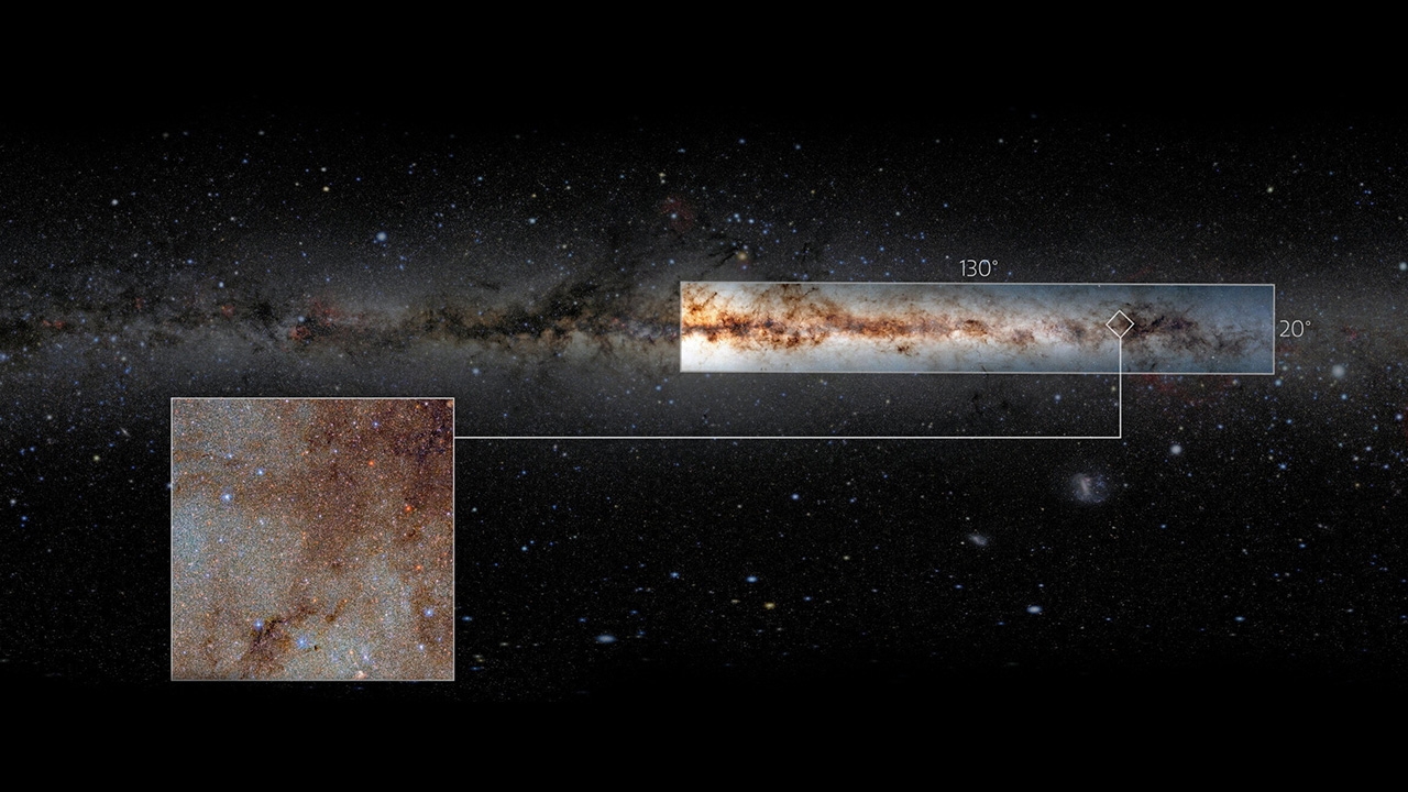 วัตถุท้องฟ้าหลายพันล้านดวงถูกเปิดเผยในการสำรวจทางช้างเผือกขนาดมหึมา