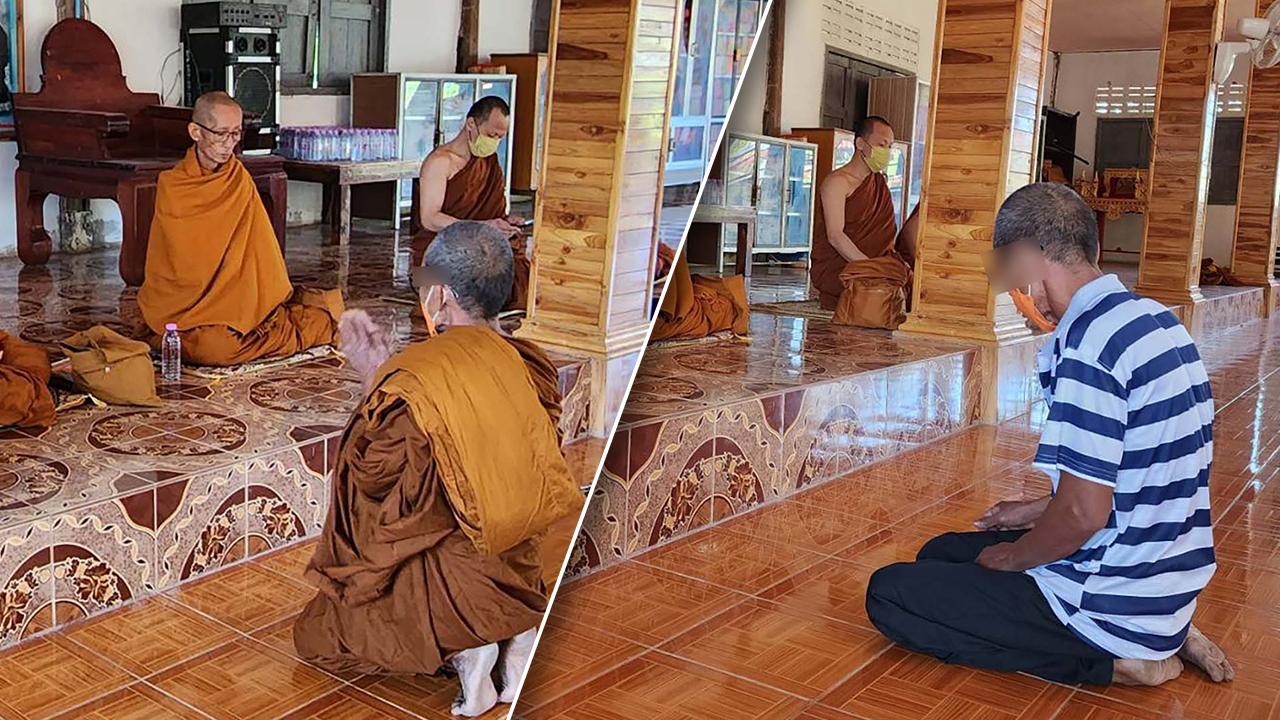 สึกทั้งน้ำตา เจ้าอาวาสออรัลเซ็กซ์ดูดดื่ม โอดถูกกลั่นแกล้ง-ผญบ.โต้อมเงินวัด