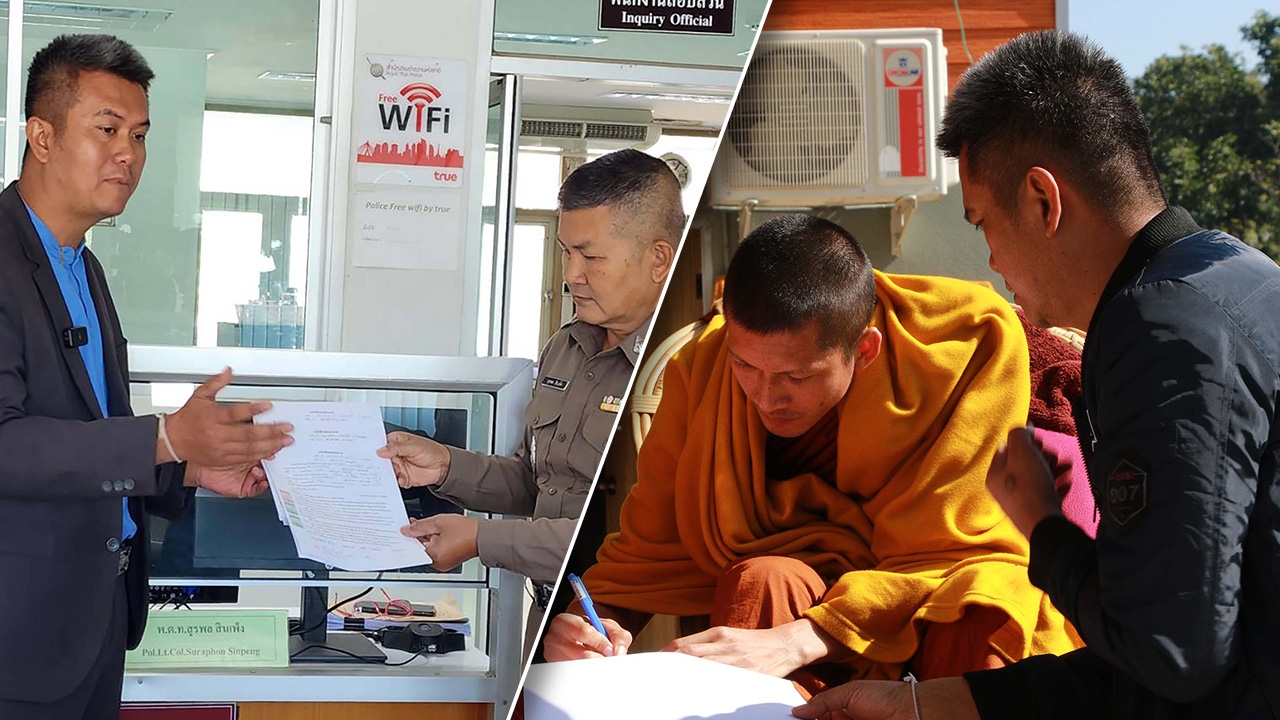 ทนายความ "ครูบาไก่" แจ้งความ 2 คดี ชี้ 1 รายการทีวีโดนด้วยผิด พ.ร.บ.คอมฯ