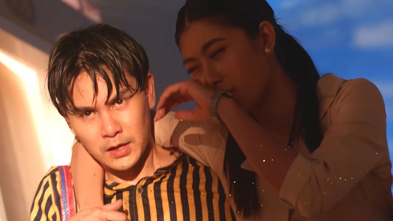 อาร์ตี้ สปิริตแรง เล่นเองฉากลุยไฟช่วย หนูเล็ก ชวนลุ้นตอบจบ "ฮักเจ้าอีหลีเด้อ"