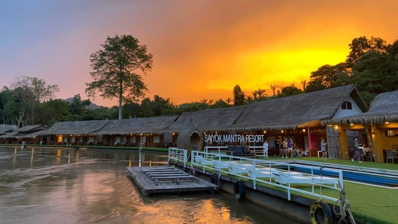 ลูกค้าให้กำลังใจ "ไทรโยค มันตรา" รีสอร์ตดังเมืองกาญจน์ หลังไฟไหม้วอด