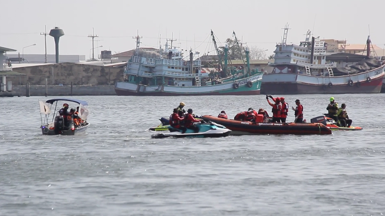 พบร่าง 6 คนงานเมียนมา จากเหตุเรือน้ำมันระเบิดที่สมุทรสงคราม ตายรวม 8 ศพ