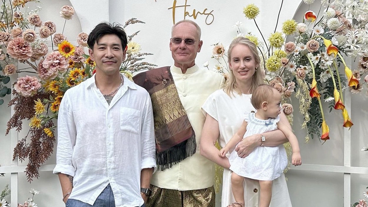 วิวาห์หวาน บอย พิษณุ ยกครอบครัวร่วมยินดี งานแต่งพ่อตากับภรรยาไทย