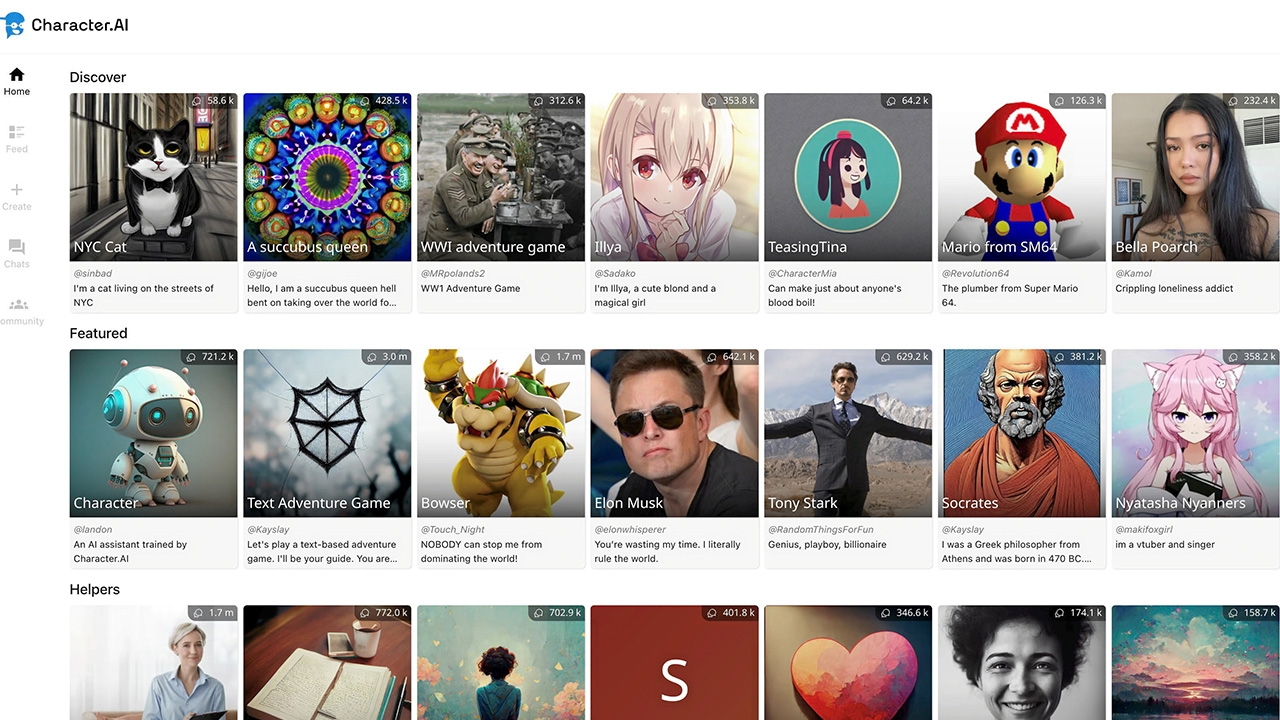 ราคาและการใช้งาน Character.ai ในประเทศไทย