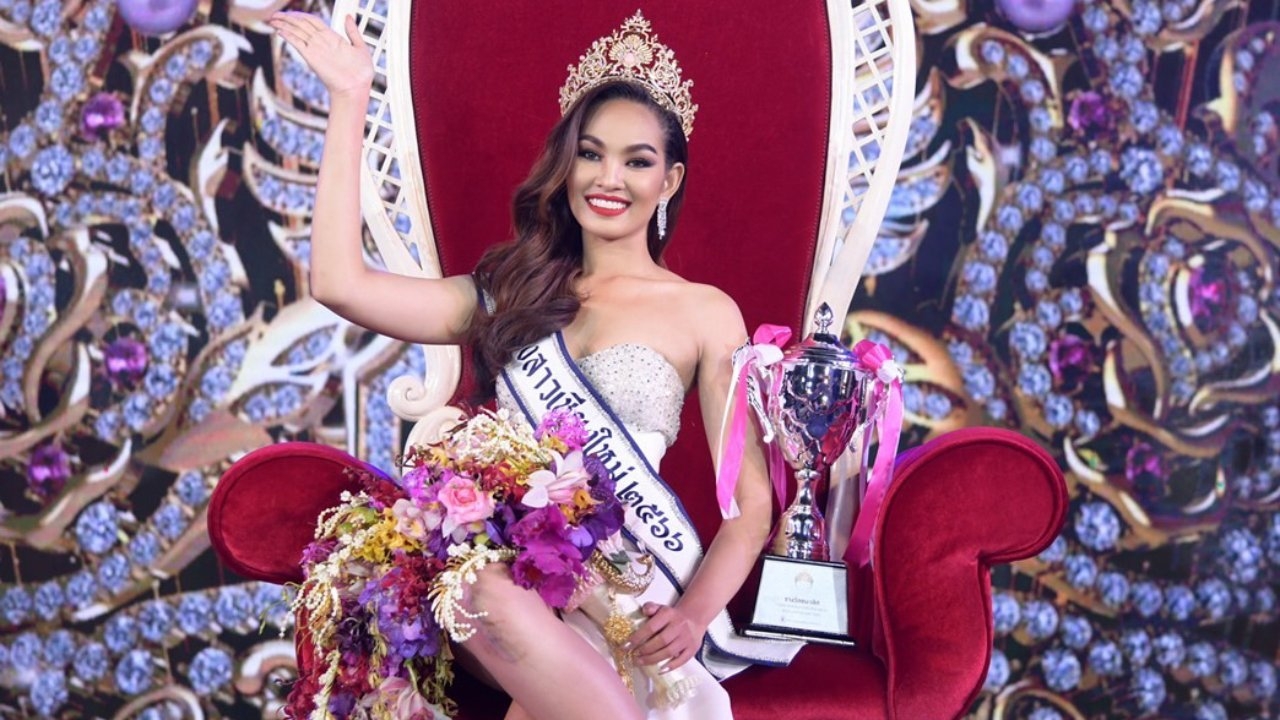 "น้องแสตมป์" สาวแมสคอม มช.งามอย่างล้านนา คว้ามงฯ นางสาวเชียงใหม่ 2566