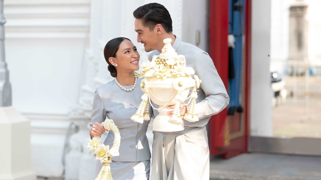เปิดภาพมงคลสมรสของ อนันดา-ณัฐ ณิชชา บ่าวสาวสุดชื่นมื่นในบรรยากาศเรียบง่าย