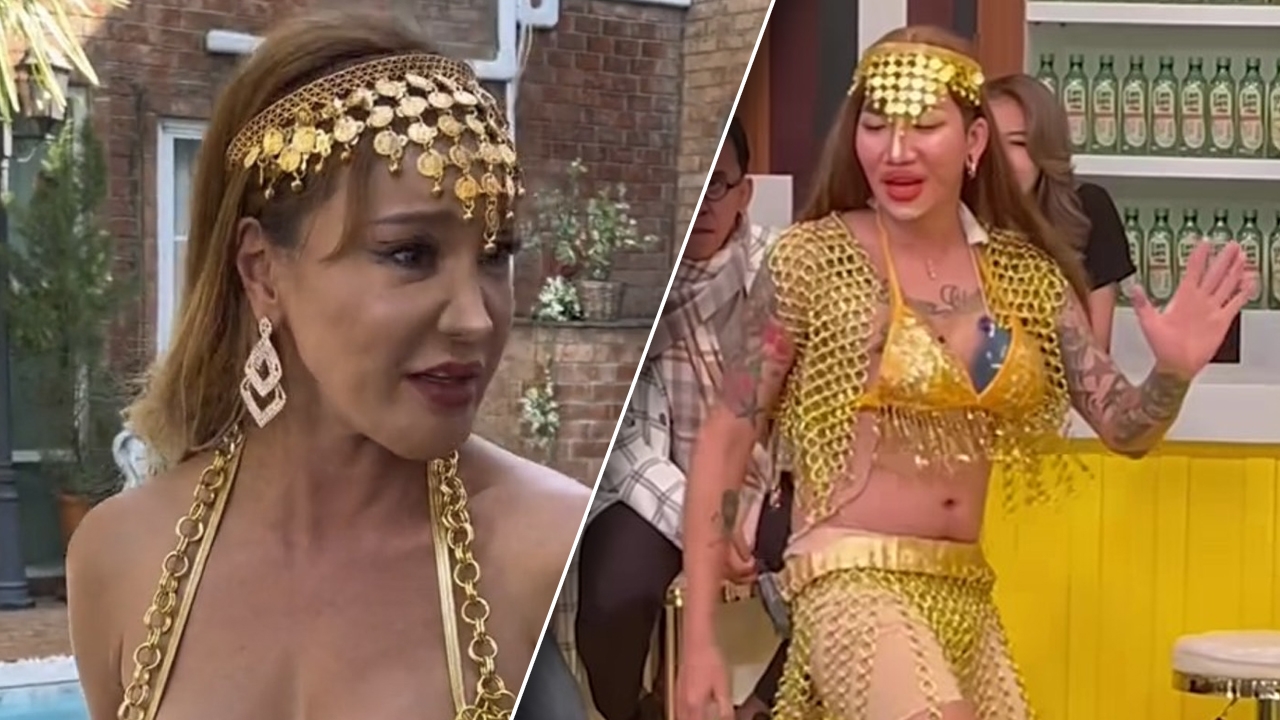 สร้างตำนานอีกแล้ว แจ๊ส ชวนชื่น แต่งเป็น เปิ้ล ไอริณ ร้องเพลงลีลาสุดเป๊ะ