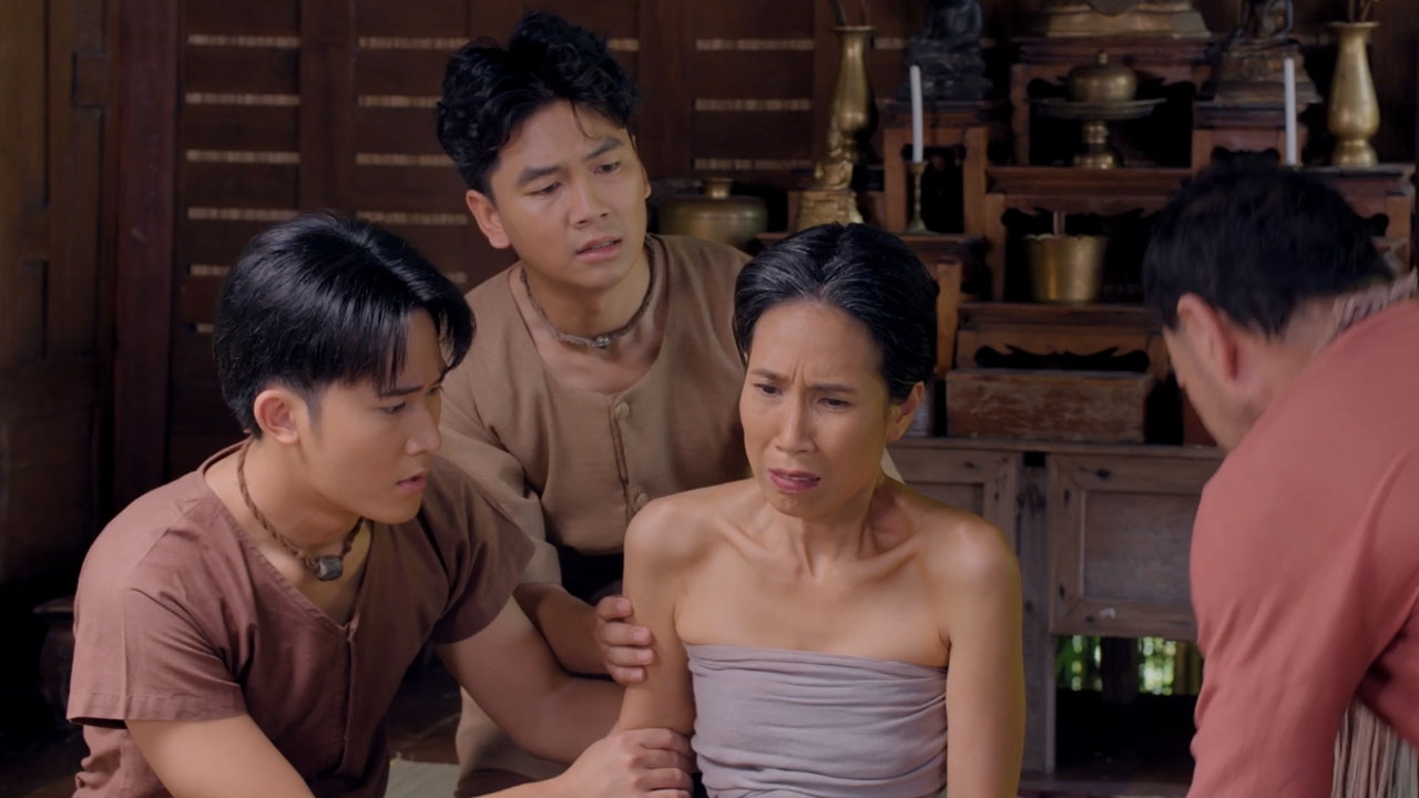 รัดเกล้า ลมจับแทบสิ้นสติ เมื่อรู้ข่าวลูกชาย ใน นางนาค สะใภ้พระโขนง EP.15