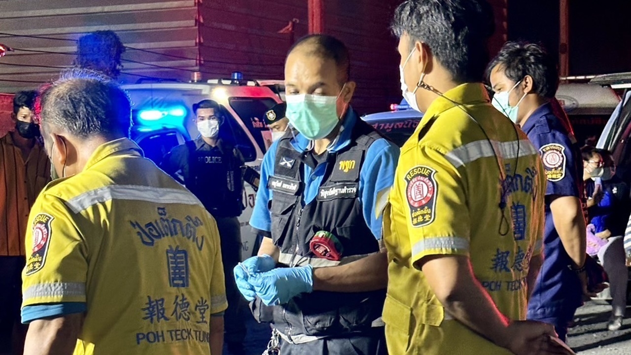 มือปืนรัว 8 นัดดับเถ้าแก่เจ้าของรถหัวลากคาออฟฟิศ ตร.คาดปมชู้สาว