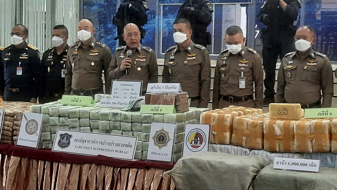 จับ 6 คดี 24 คน ยึด 12 ล้านเม็ด ไอซ์ 200 กิโล เคอีก 290 กก.