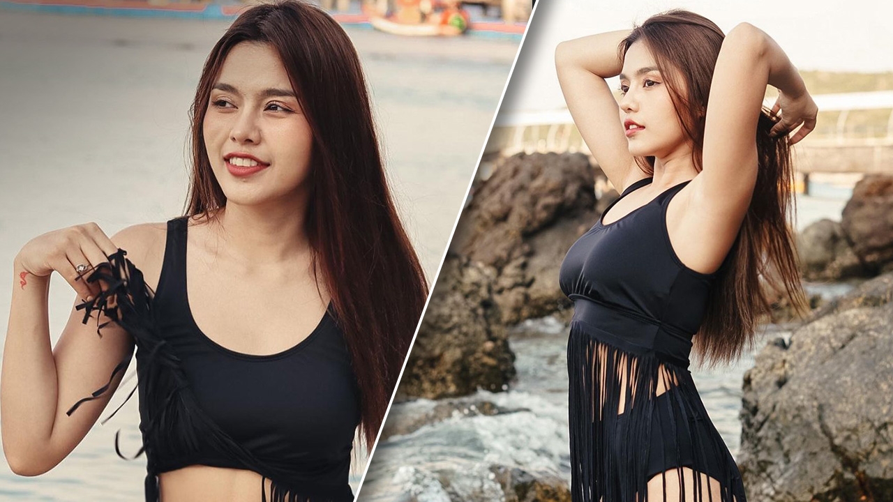 ธัญญ่า อาร์สยาม จัดทีเด็ดชุดทูพีซ ใส่แคปชั่นแซ่บ "เดินอ่อยมันเชย"