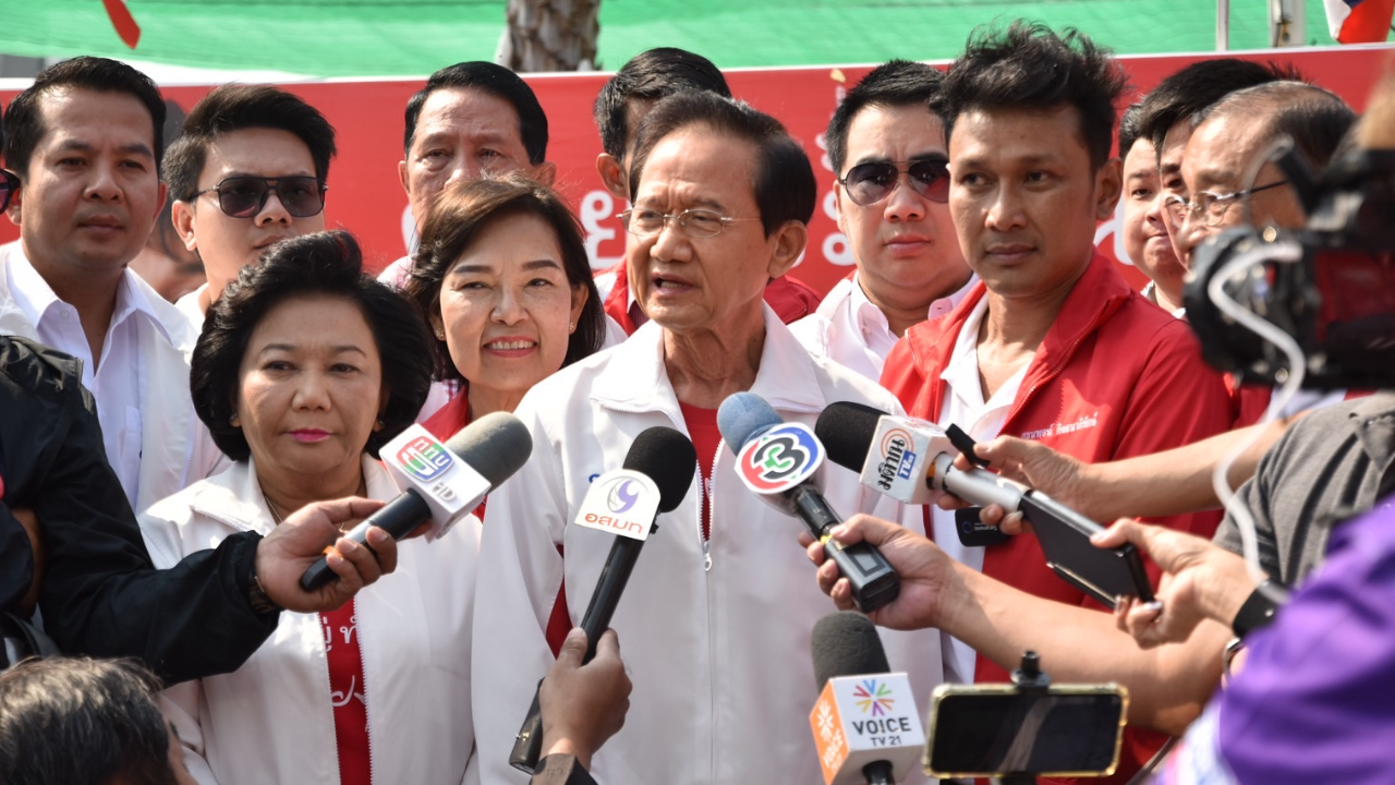 เลือกตั้ง 2566 : "สมชาย" นำ เพื่อไทย ย่ำ ดอนเมือง หวัง กทม.แลนด์สไลด์