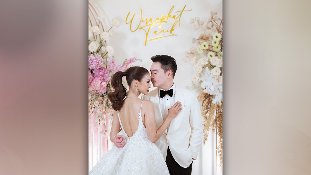 ปาย สิตางศุ์-นิก ธนิก วิวาห์หวาน ให้คำมั่นอยู่เคียงกันไม่ว่าจะดีหรือร้าย 