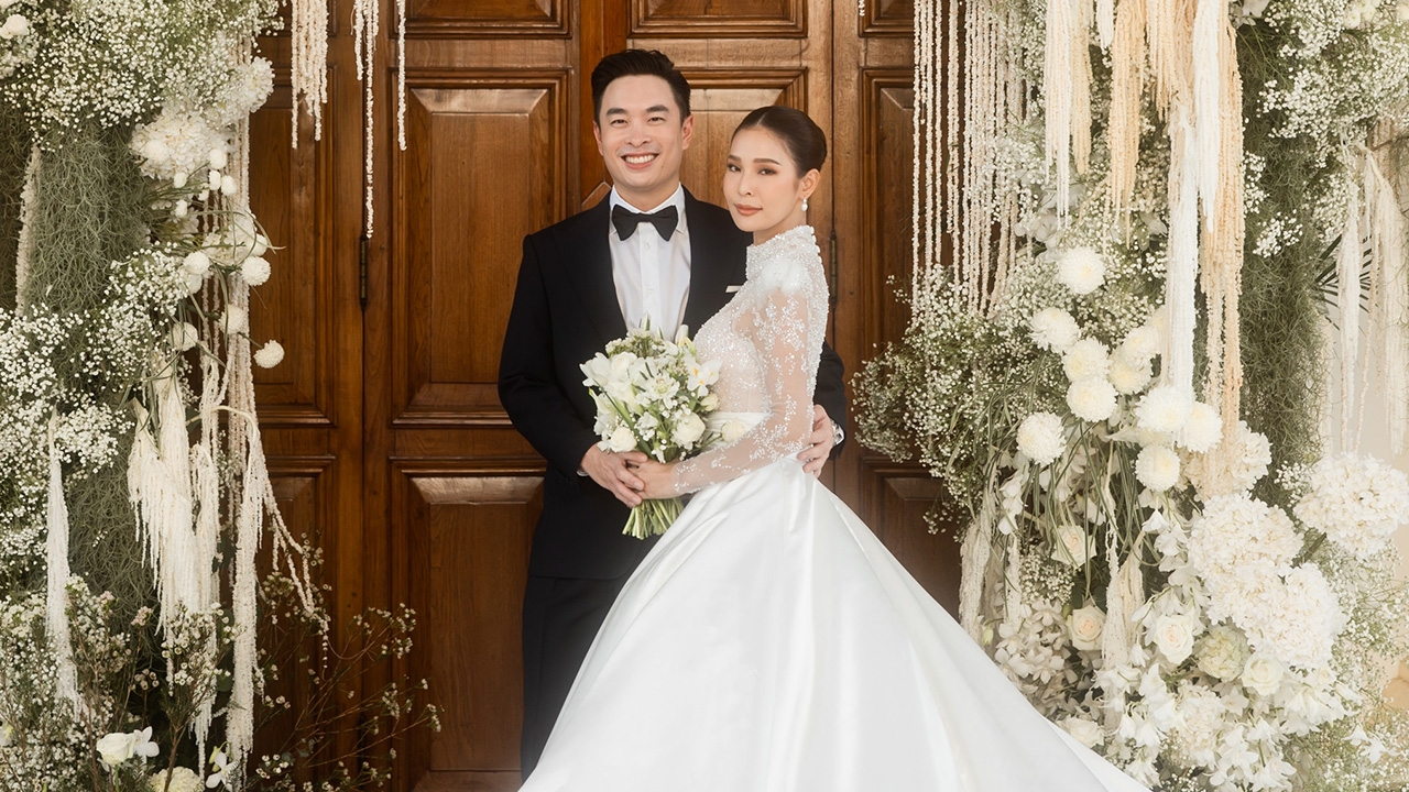 ปาย สิตางค์ ควง นิก ธนิก วิวาห์แบบคริสต์ เรียบง่ายแต่สุดอบอุ่น