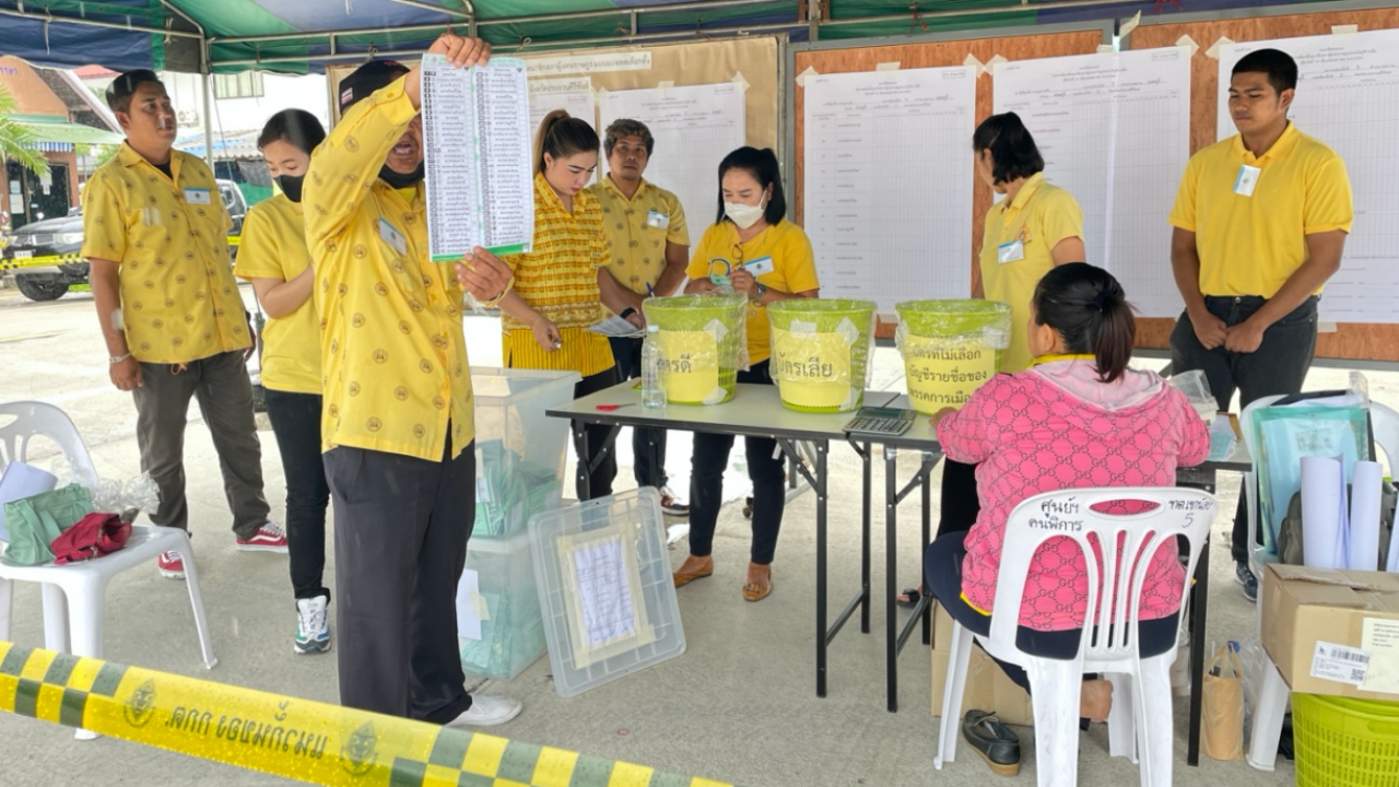 ประจวบฯ นับคะแนนเลือกตั้งใหม่ 7 หน่วย คาดเกิดจาก "ขีดผิด"