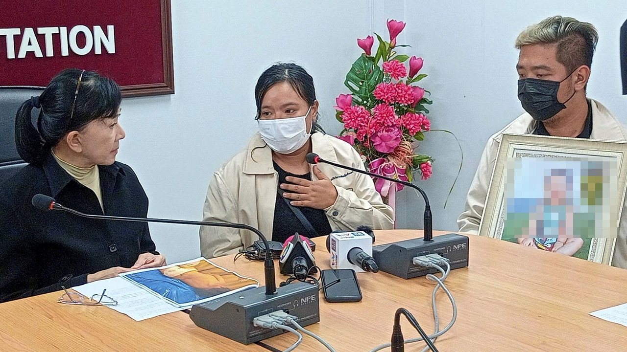 สลดเด็ก 10 เดือน ลําไส้ฉีกเป็นศพ ร้อง "ปวีณา" ช่วย ตร.จับพี่เลี้ยง ประมาททําเด็กตาย