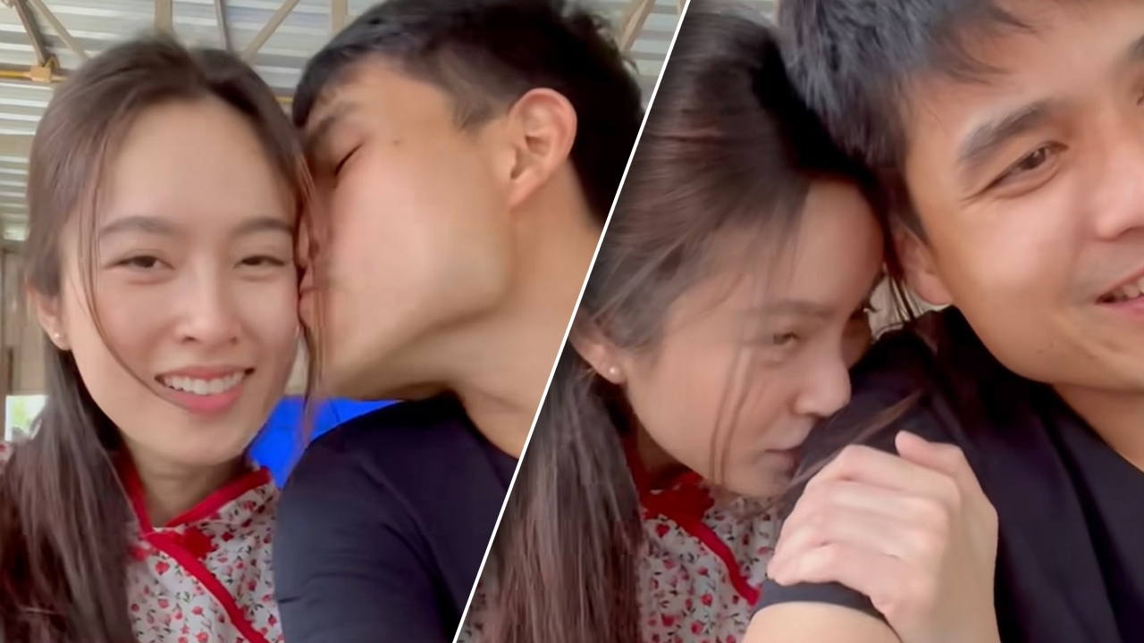 หวานไม่สงสารคนโสด ปอย ตรีชฎา อวดโมเมนต์หาดูยากกับสามี (คลิป)