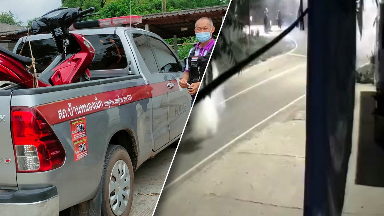 เจอตัวแล้วแก๊งเด็กแว้นกาฬสินธุ์ ทำระเบิดใช้เอง ปกครอง-ตำรวจ นำตัวทำประวัติ 