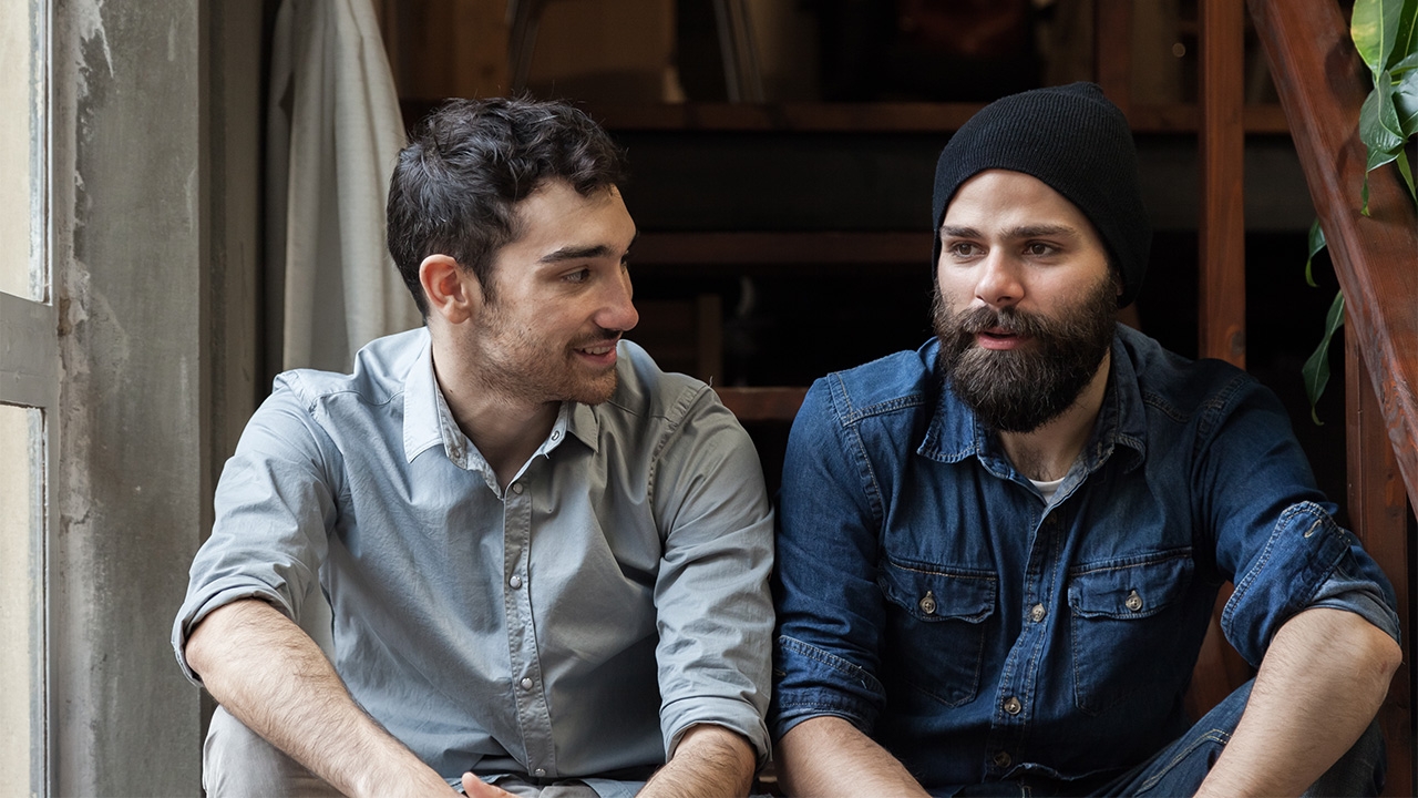 John spoke with conviction.