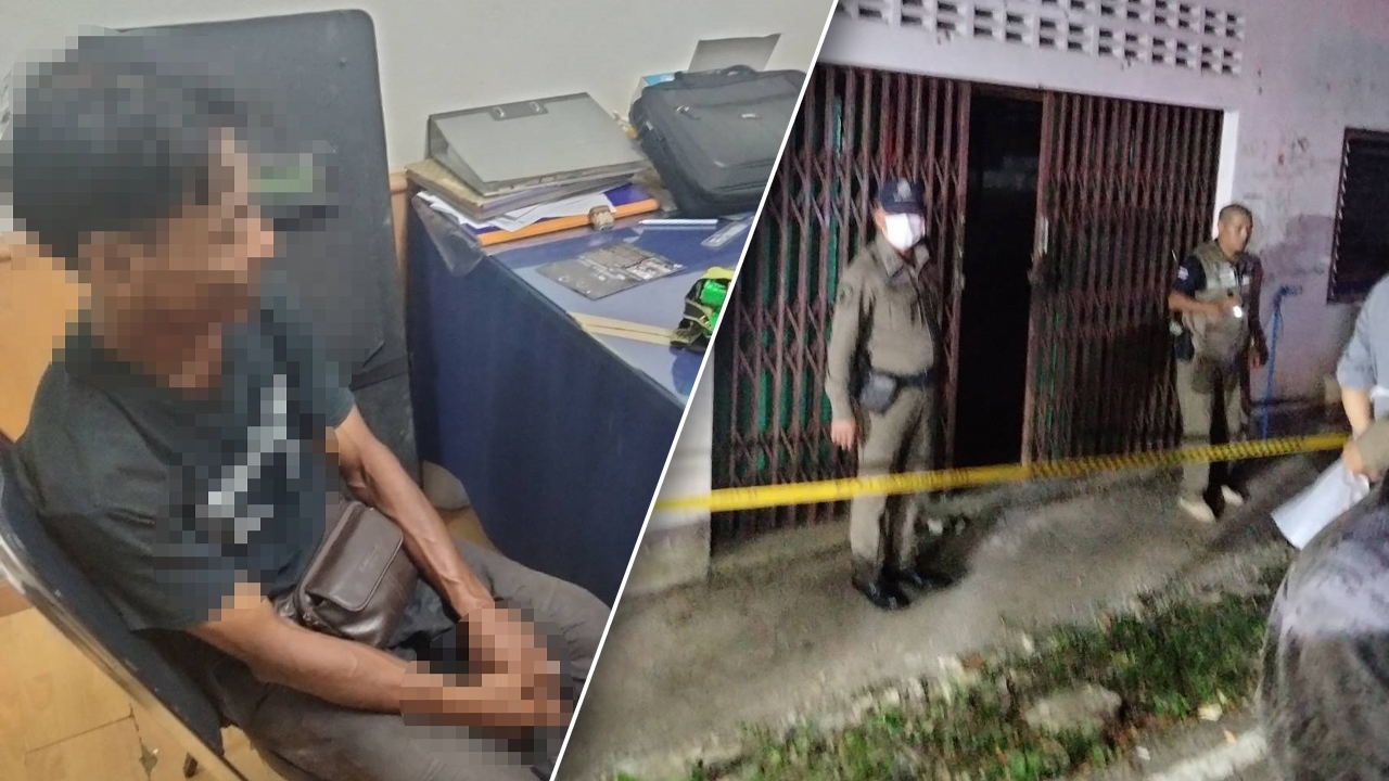 หนุ่มตรังหึงจัดคว้าเหล็กแป๊บ ฟาดหัวกิ๊กรุ่นลุงนอนกกแม่ชี กะโหลกแตกตายคามุ้ง