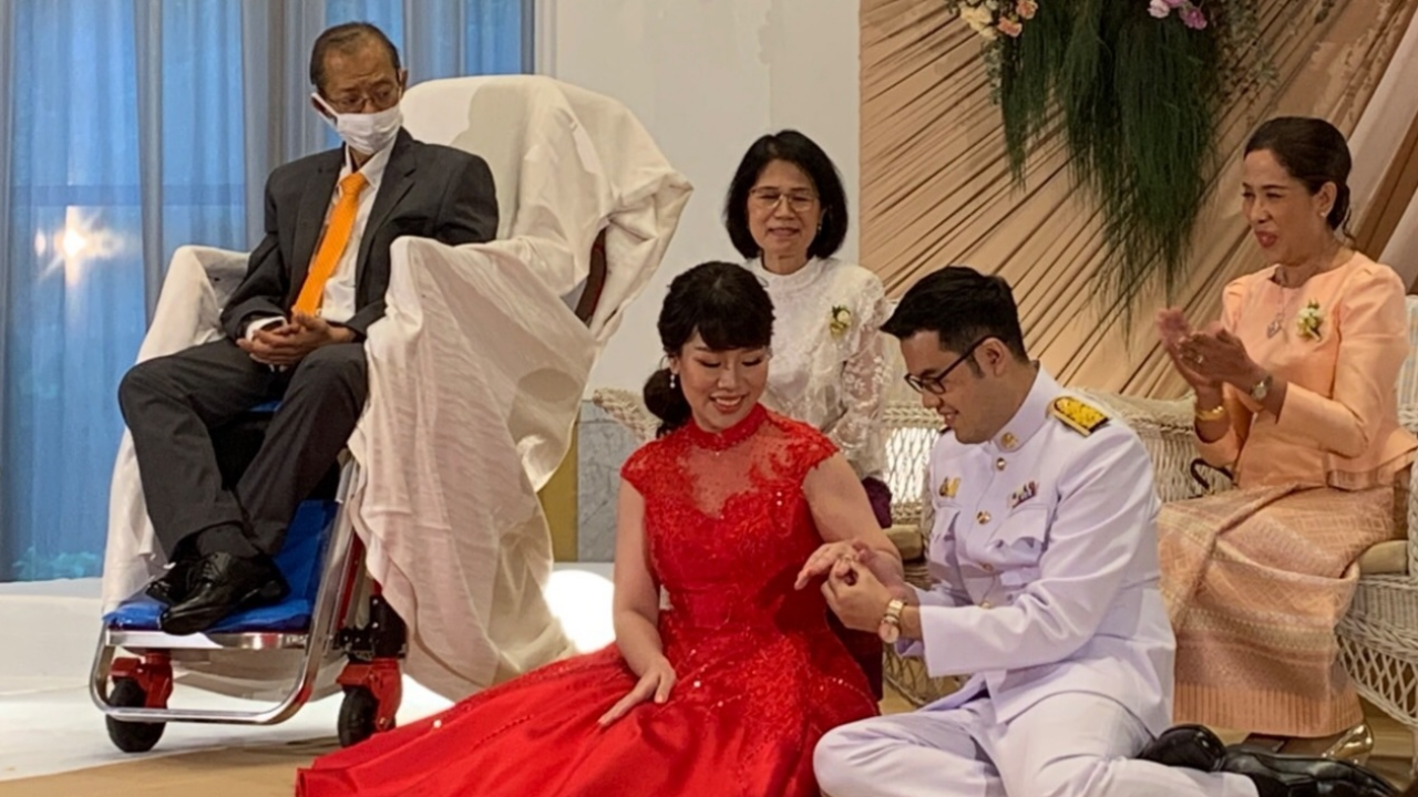 ภาพสุดท้าย ผู้ว่าฯหมูป่า ร่วมงานแต่งงานลูกสาว ก่อนเสียชีวิต 6 วัน 