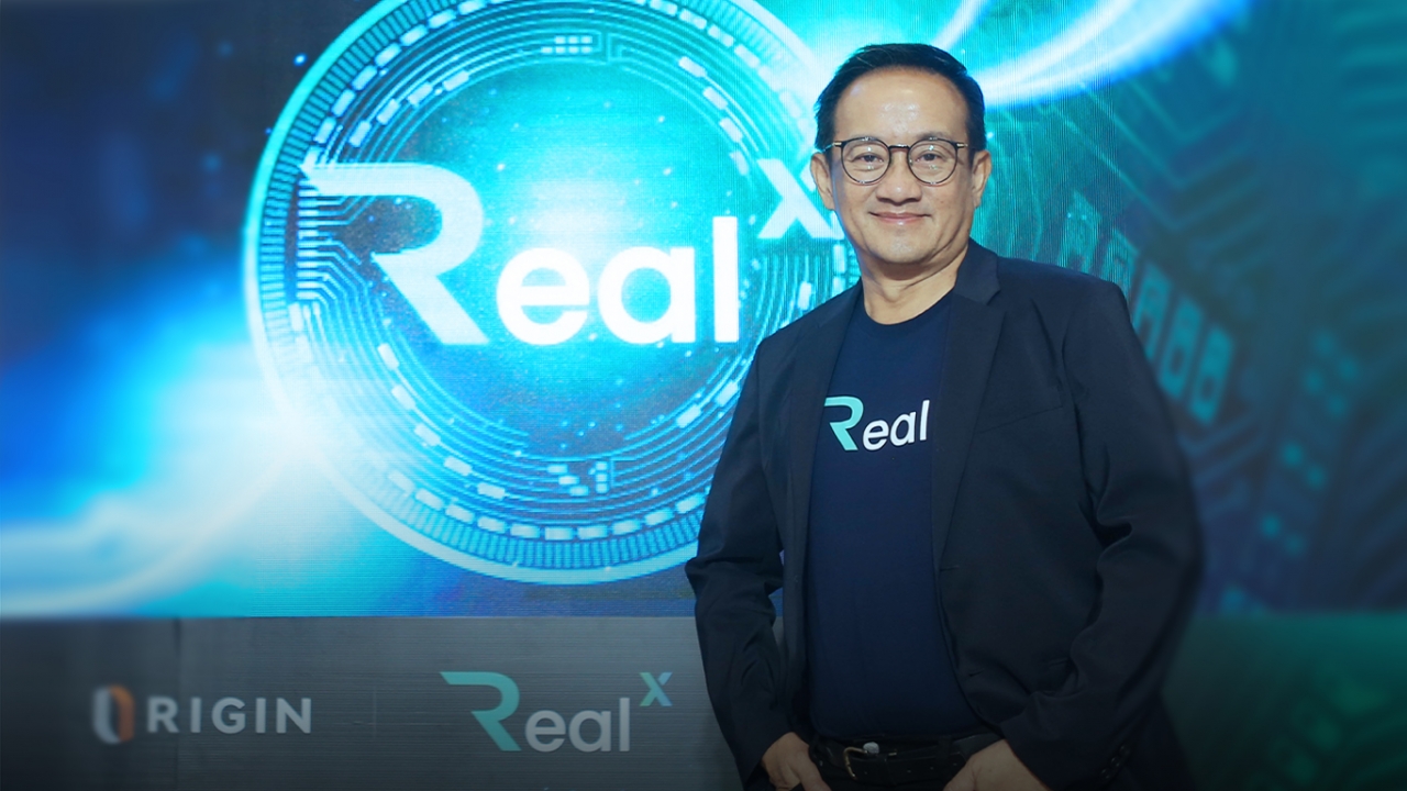 RealX 准备出售数字代币7 月 1 日至 31 日开放预订，通过 TokenX 应用程序每个代币 182 泰铢。